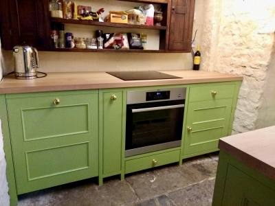 Handmade Kitchen Handmade and Hand Painted Kitchen in Solid Timber