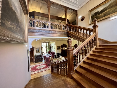 Restored Staircase Fully Restored Grand Staircase